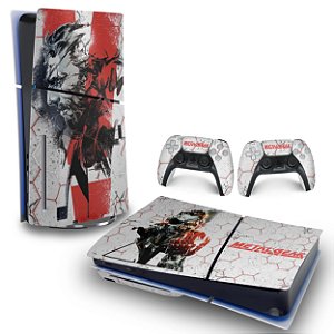 Skin PS5 Slim Horizontal - Metal Gear Solid