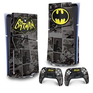 Skin PS5 Slim Vertical - Batman Comics
