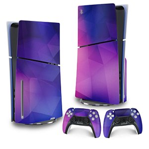Skin PS5 Slim Vertical - Abstrato #92