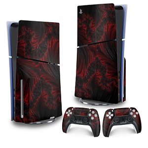 Skin PS5 Slim Vertical - Abstrato #96