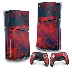 Skin PS5 Slim Vertical - Abstrato #98