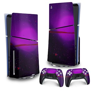 Skin PS5 Slim Vertical - Abstrato #102