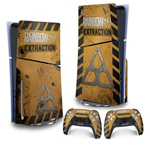 Skin PS5 Slim Vertical - Tom Clancy's Rainbow Six Siege Extraction
