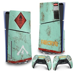 Skin PS5 Slim Vertical - Far Cry 6