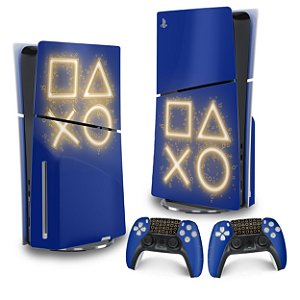 Skin PS5 Slim Vertical - Days Of Play Edição Limitada