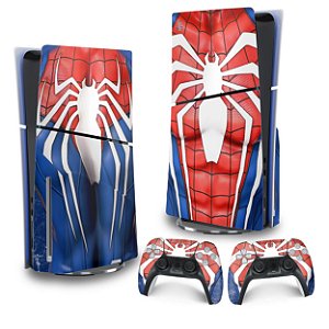 Skin PS5 Slim Vertical - Spider-Man Homem Aranha 2