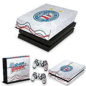 Kit PS4 Fat Skin Anti Bolha e Capa Anti Poeira - Bahia A