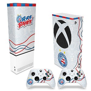 KIT Xbox Series S Capa Anti Poeira e Skin Anti Bolha - Bahia A
