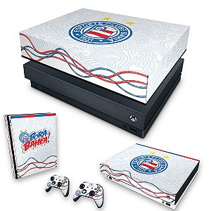 KIT Xbox One X Skin Anti Bolha e Capa Anti Poeira - Bahia A