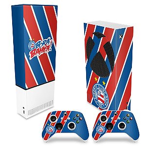 KIT Xbox Series S Capa Anti Poeira e Skin Anti Bolha - Bahia B