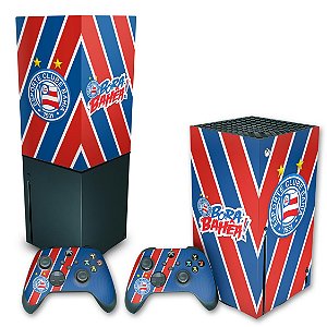 KIT Xbox Series X Skin Anti Bolha e Capa Anti Poeira - Bahia B