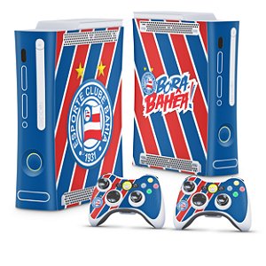 Skin Xbox 360 Fat Adesivo Anti Bolha - Bahia B