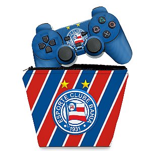 Capa Case e Skin PS2 Controle  - Bahia B