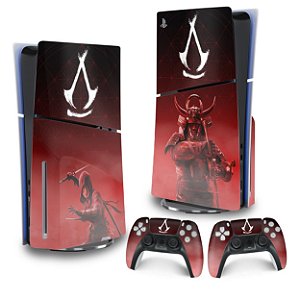 Skin PS5 Slim Vertical - Assassin's Creed Shadows