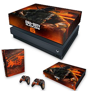 KIT Xbox One X Skin e Capa Anti Poeira - Call of Duty Black Ops 6