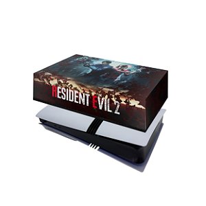 PS5 Pro Capa Anti Poeira Horizontal - Resident Evil 2 Remake