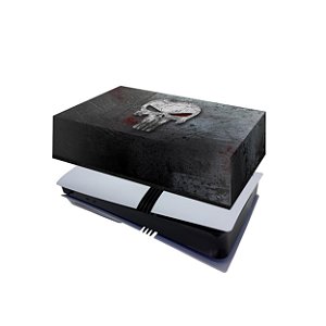 PS5 Pro Capa Anti Poeira Horizontal - The Punisher Justiceiro