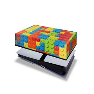 PS5 Pro Capa Anti Poeira Horizontal - Lego Peça