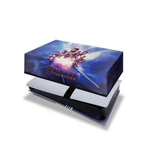 PS5 Pro Capa Anti Poeira Horizontal - Vingadores Ultimato Endgame