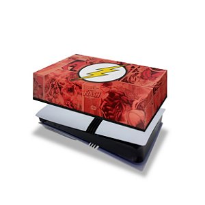 PS5 Pro Capa Anti Poeira Horizontal - The Flash Comics