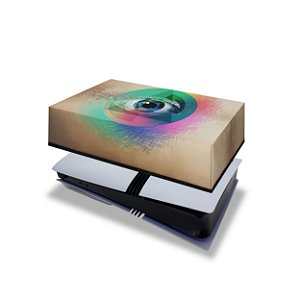 PS5 Pro Capa Anti Poeira Horizontal - Abstrato #89