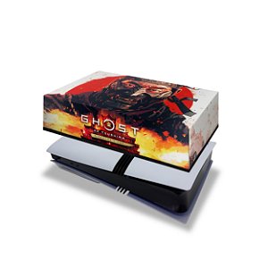 PS5 Pro Capa Anti Poeira Horizontal - Ghost Of Tsushima Director's Cut