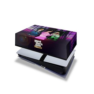 PS5 Pro Capa Anti Poeira Horizontal - GTA The Trilogy