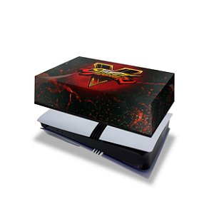 PS5 Pro Capa Anti Poeira Horizontal - Street Fighter V