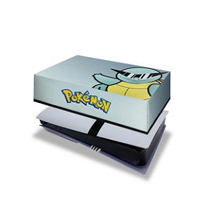 PS5 Pro Capa Anti Poeira Horizontal - Pokemon Squirtle