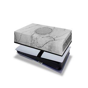 PS5 Pro Capa Anti Poeira Horizontal - Mjolnir Thor Amor e Trovão
