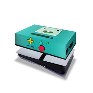 PS5 Pro Capa Anti Poeira Horizontal - BMO Hora de Aventura