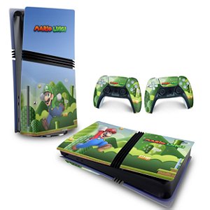 Skin PS5 Pro Horizontal - Super Mario