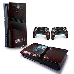 Skin PS5 Pro Horizontal - Resident Evil 2 Remake