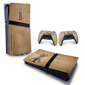 Skin PS5 Pro Horizontal - Assassin’S Creed Vitruviano