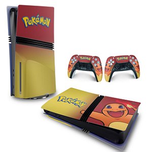 Skin PS5 Pro Horizontal - Pokemon Charmander