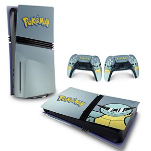 Skin PS5 Pro Horizontal - Pokemon Squirtle