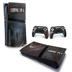 Skin PS5 Pro Horizontal - Resident Evil 4 Remake
