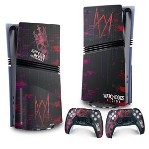 Skin PS5 Pro Vertical - Watch Dogs Legion