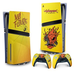 Skin PS5 Pro Vertical - Cyberpunk 2077
