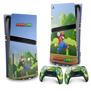 Skin PS5 Pro Vertical - Super Mario