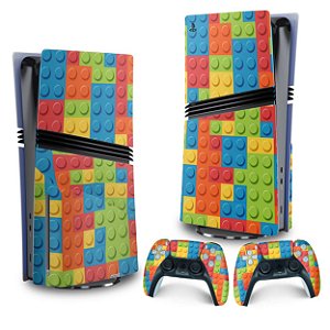 Skin PS5 Pro Vertical - Lego Peça