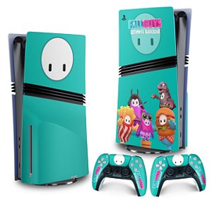 Skin PS5 Pro Vertical - Fall Guys