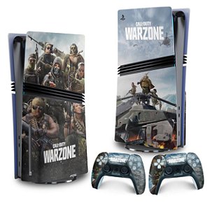 Skin PS5 Pro Vertical - Call of Duty Warzone