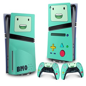 Skin PS5 Pro Vertical - BMO Hora de Aventura