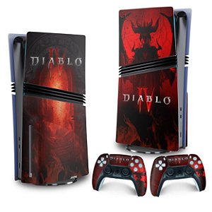 Skin PS5 Pro Vertical - Diablo IV 4