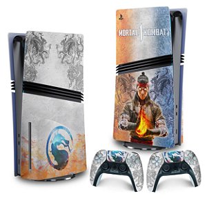 Skin PS5 Pro Vertical - Mortal Kombat 1