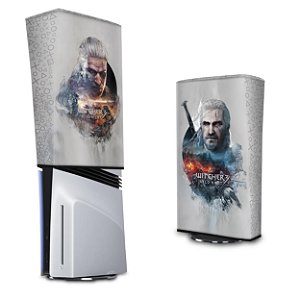 PS5 Pro Capa Anti Poeira Vertical - The Witcher 3