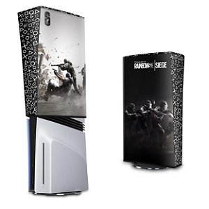 PS5 Pro Capa Anti Poeira Vertical - Tom Clancy's Rainbow Six Siege