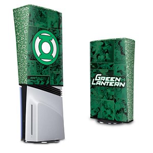 PS5 Pro Capa Anti Poeira Vertical - Lanterna Verde Comics