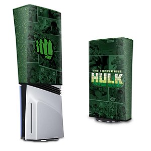 PS5 Pro Capa Anti Poeira Vertical - Hulk Comics